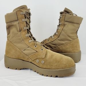Rocky Entry Level Hot Weather Military Boot Size 10.5 Coyote Brown